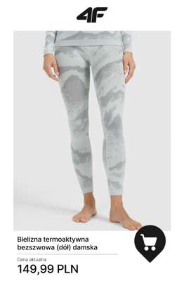 4F - gazetka promocyjna Bielizna termiczna – ciepła baza na chłodne dni od środy 07.01  - strona 11
