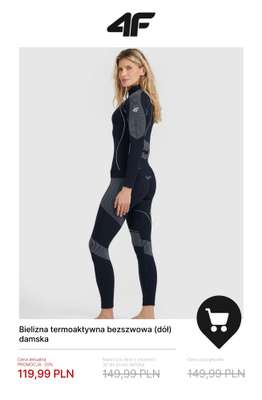 4F - gazetka promocyjna Bielizna termiczna – ciepła baza na chłodne dni od środy 07.01  - strona 7