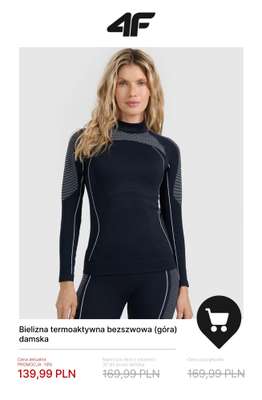 4F - gazetka promocyjna Bielizna termiczna – ciepła baza na chłodne dni od środy 07.01  - strona 6