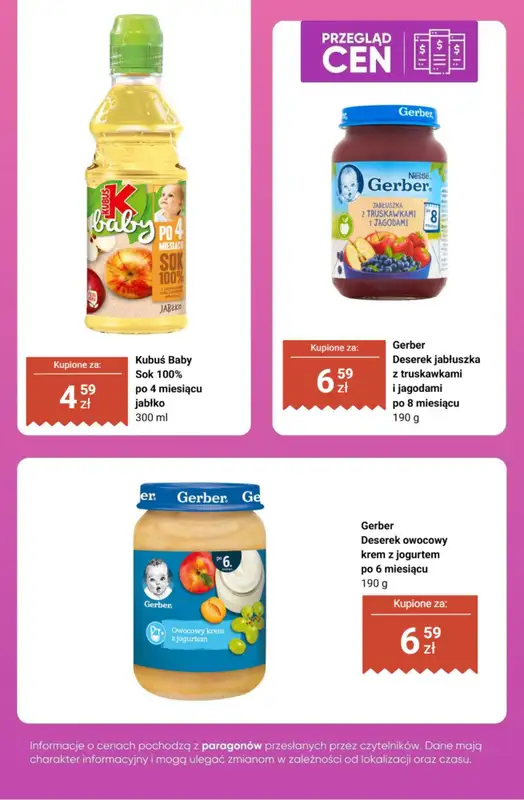 Biedronka - gazetka promocyjna Strefa Dziecka - przegląd cen   - strona 3