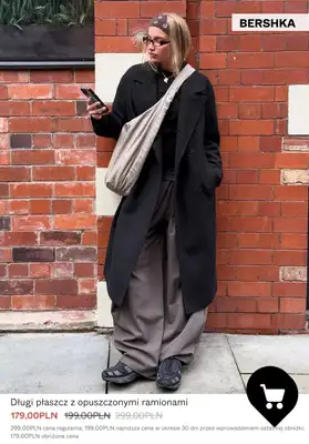 Bershka - gazetka promocyjna Płaszcze i kurtki w PROMOCYJNYCH cenach od środy 07.01  - strona 6