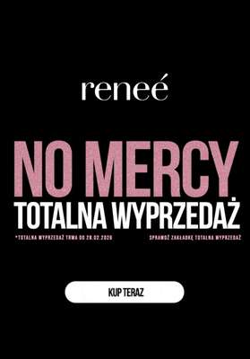 Renee - gazetka promocyjna Totalna WYPRZEDAŻ od środy 07.01 do środy 14.01