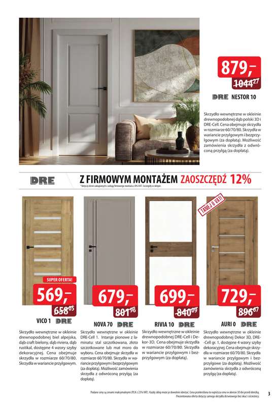 Dobre Dla Domu - gazetka promocyjna Katalog promocji od środy 07.01 do soboty 31.01 - strona 3