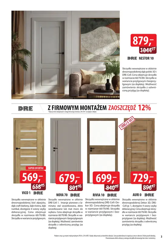 Dobre Dla Domu - gazetka promocyjna Katalog promocji od środy 07.01 do soboty 31.01 - strona 3