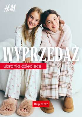 H&M - gazetka promocyjna Ubrania dziecięce - WYPRZEDAŻ od środy 07.01 