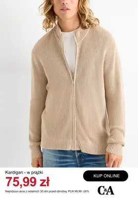 C&A - gazetka promocyjna Do -50% na odzież męską od środy 07.01  - strona 6