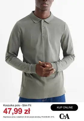 C&A - gazetka promocyjna Do -50% na odzież męską od środy 07.01  - strona 7