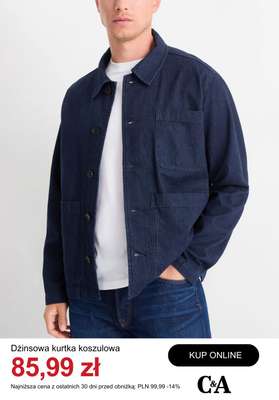 Dżinsowa kurtka koszulowa