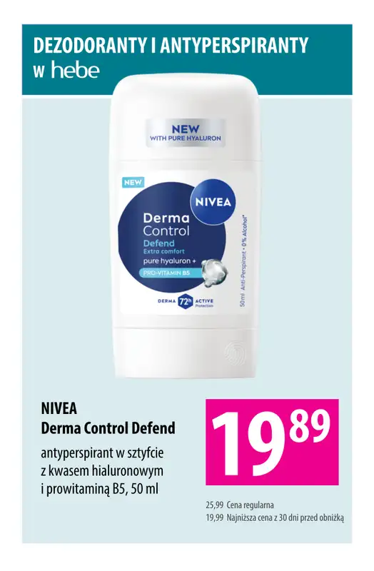 Hebe - gazetka promocyjna Dezodoranty i antyperspiranty na promocji! od czwartku 08.01 do czwartku 15.01 - strona 4