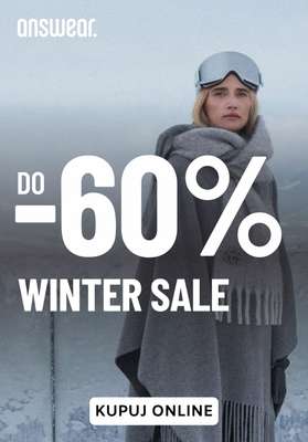 BEST SALE - gazetka promocyjna Answear | Do -60% zimowa wyprzedaż od czwartku 08.01 do środy 14.01