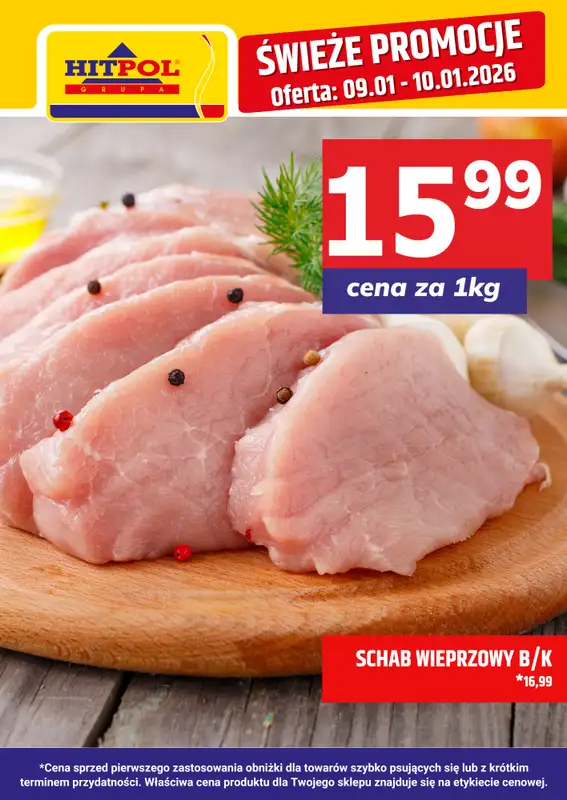 Hitpol - gazetka promocyjna Świeże promocje! od piątku 09.01 do soboty 10.01 - strona 3