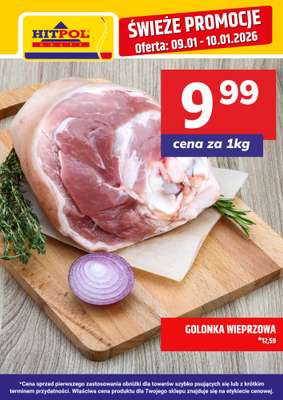 Hitpol - gazetka promocyjna Świeże promocje! od piątku 09.01 do soboty 10.01