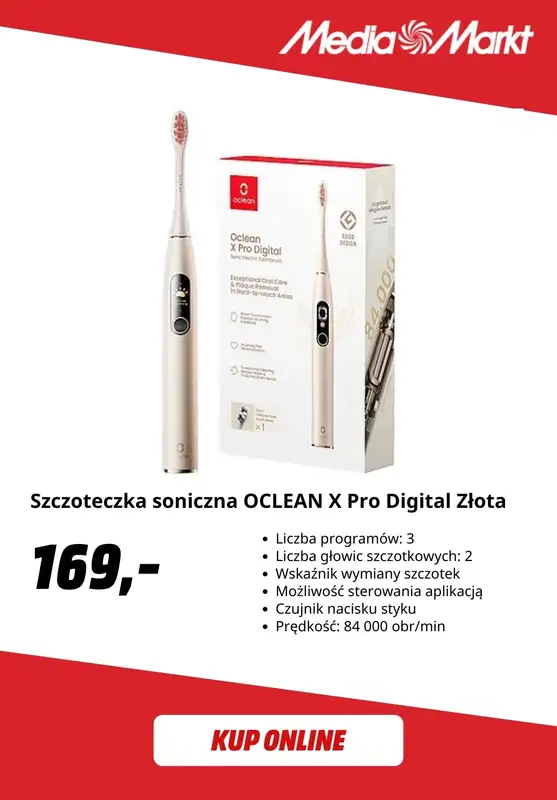 Media Markt - gazetka promocyjna Szczoteczki soniczne w super cenach! od środy 07.01 do środy 14.01 - strona 4