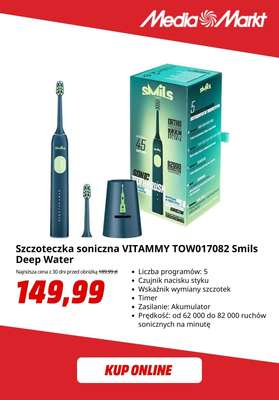 Media Markt - gazetka promocyjna Szczoteczki soniczne w super cenach! od środy 07.01 do środy 14.01 - strona 5