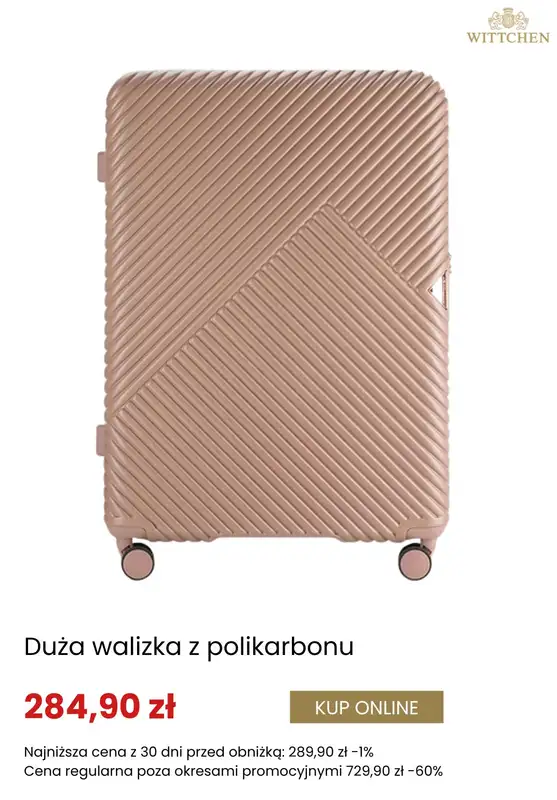 BEST SALE - gazetka promocyjna Wittchen | Do -60% na wyprzedaży od czwartku 08.01  - strona 8