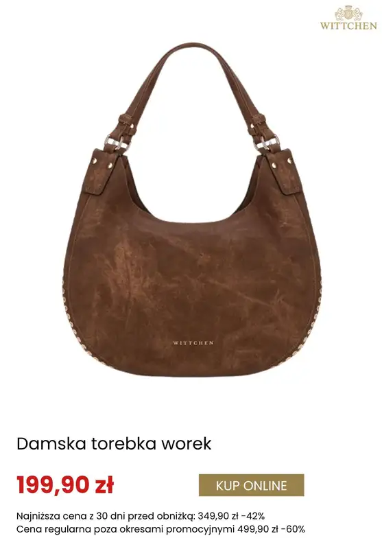 BEST SALE - gazetka promocyjna Wittchen | Do -60% na wyprzedaży od czwartku 08.01  - strona 9