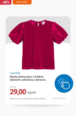 Smyk - gazetka promocyjna Wyprzedaż dla dziewczynek od środy 07.01 do wtorku 13.01 - strona 9