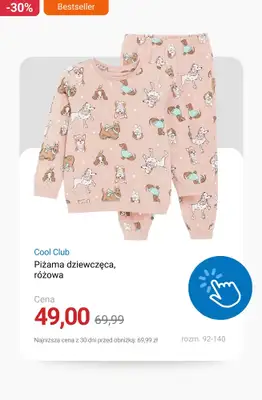 Smyk - gazetka promocyjna Wyprzedaż dla dziewczynek od środy 07.01 do wtorku 13.01 - strona 7