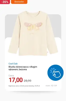 Smyk - gazetka promocyjna Wyprzedaż dla dziewczynek od środy 07.01 do wtorku 13.01 - strona 6