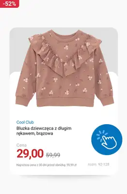 Smyk - gazetka promocyjna Wyprzedaż dla dziewczynek od środy 07.01 do wtorku 13.01 - strona 13