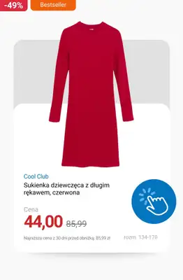 Smyk - gazetka promocyjna Wyprzedaż dla dziewczynek od środy 07.01 do wtorku 13.01 - strona 5