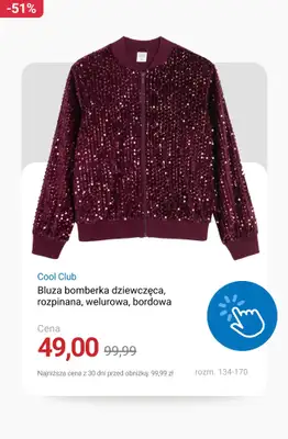 Smyk - gazetka promocyjna Wyprzedaż dla dziewczynek od środy 07.01 do wtorku 13.01 - strona 14