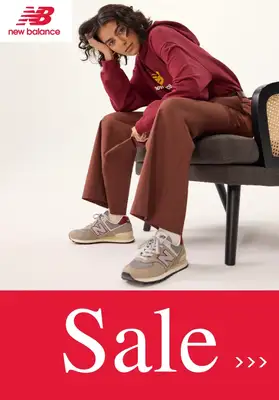 BEST SALE - gazetka promocyjna New Balance | SALE od czwartku 08.01 do czwartku 15.01
