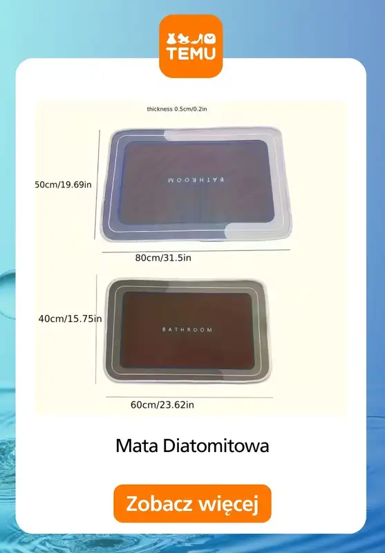 Temu - gazetka promocyjna Praktyczne produkty do łazienki od środy 07.01  - strona 13