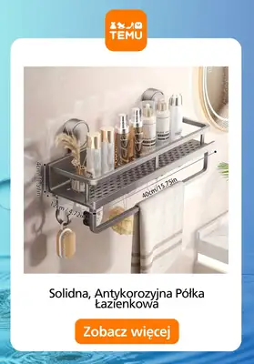 Temu - gazetka promocyjna Praktyczne produkty do łazienki od środy 07.01  - strona 8