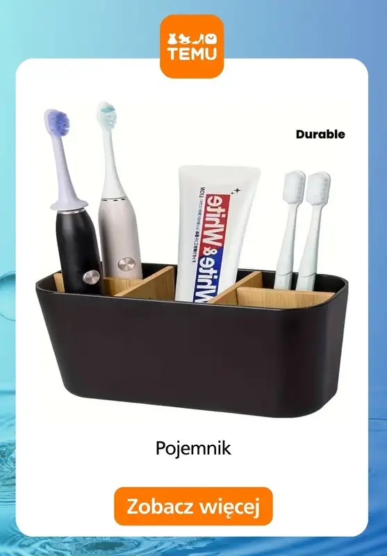 Temu - gazetka promocyjna Praktyczne produkty do łazienki od środy 07.01  - strona 5