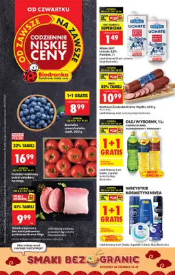 Biedronka - gazetka promocyjna Od czwartku od czwartku 08.01 do środy 14.01
