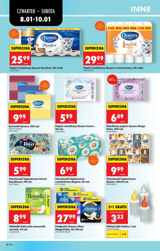 Biedronka - gazetka promocyjna Od czwartku od czwartku 08.01 do środy 14.01 - strona 70