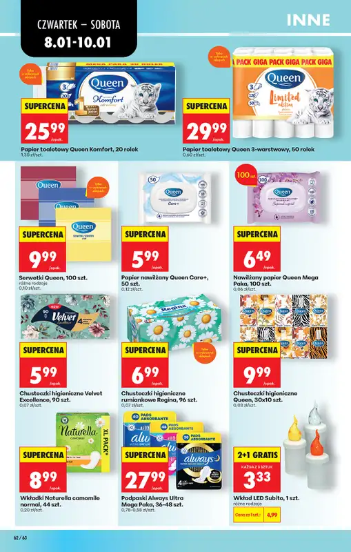 Biedronka - gazetka promocyjna Od czwartku od czwartku 08.01 do środy 14.01 - strona 70