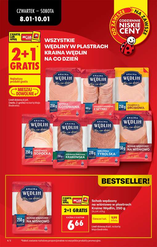 Biedronka - gazetka promocyjna Od czwartku od czwartku 08.01 do środy 14.01 - strona 6