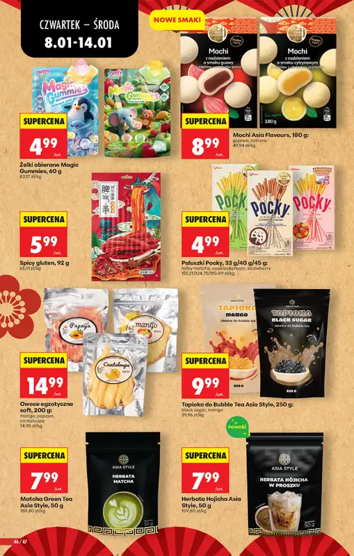 Biedronka - gazetka promocyjna Od czwartku od czwartku 08.01 do środy 14.01 - strona 54