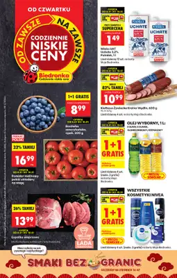 Biedronka - gazetka promocyjna Od czwartku, Z ladą tradycyjną od czwartku 08.01 do środy 14.01