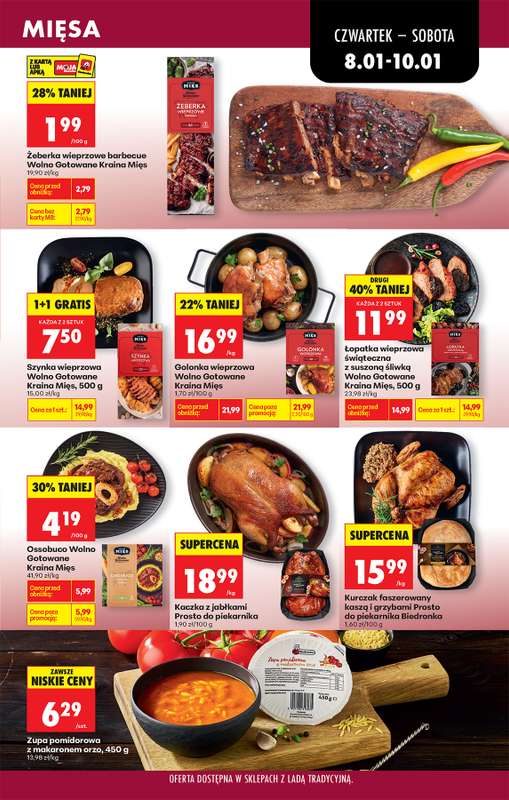 Biedronka - gazetka promocyjna Od czwartku, Z ladą tradycyjną od czwartku 08.01 do środy 14.01 - strona 31