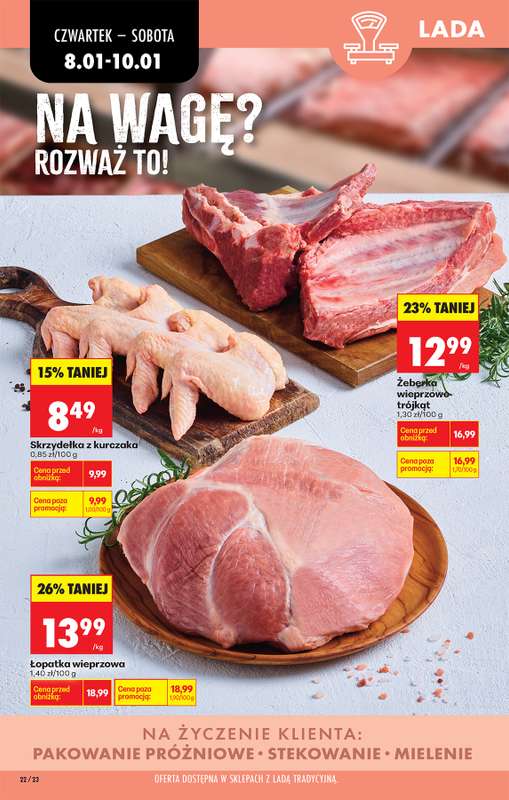 Biedronka - gazetka promocyjna Od czwartku, Z ladą tradycyjną od czwartku 08.01 do środy 14.01 - strona 28