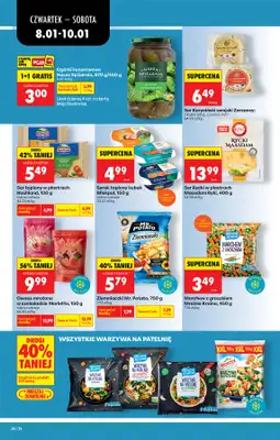 Biedronka - gazetka promocyjna Od czwartku, Z ladą tradycyjną od czwartku 08.01 do środy 14.01 - strona 42
