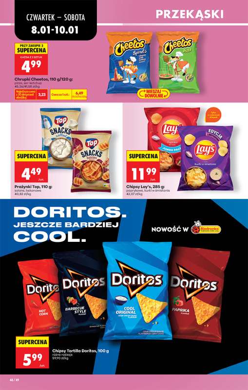 Biedronka - gazetka promocyjna Od czwartku, Z ladą tradycyjną od czwartku 08.01 do środy 14.01 - strona 56