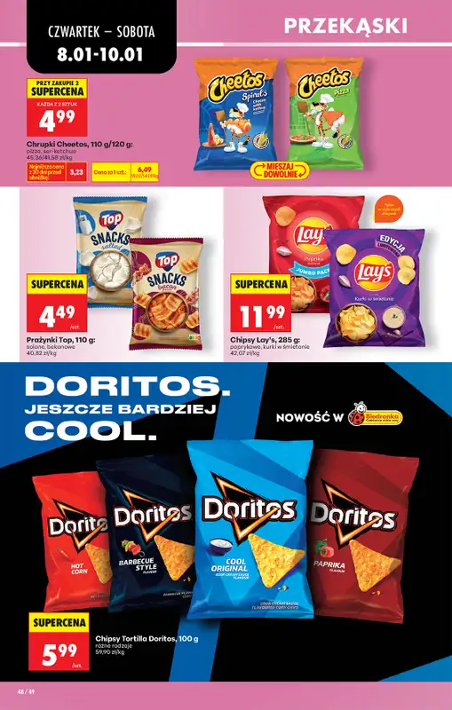 Biedronka - gazetka promocyjna Od czwartku, Z ladą tradycyjną od czwartku 08.01 do środy 14.01 - strona 56