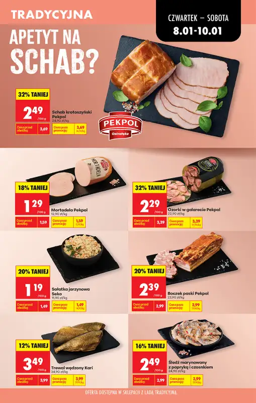 Biedronka - gazetka promocyjna Od czwartku, Z ladą tradycyjną od czwartku 08.01 do środy 14.01 - strona 29