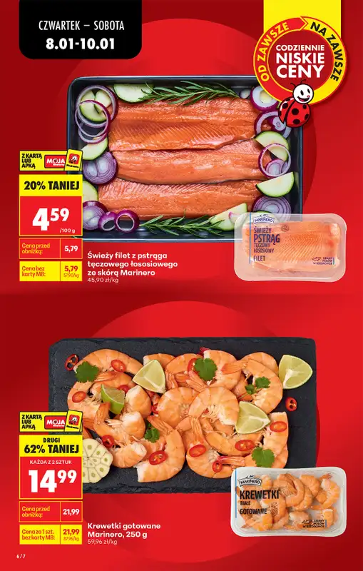 Biedronka - gazetka promocyjna Od czwartku, Z ladą tradycyjną od czwartku 08.01 do środy 14.01 - strona 8
