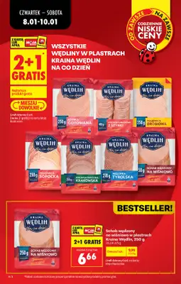 Biedronka - gazetka promocyjna Od czwartku, Z ladą tradycyjną od czwartku 08.01 do środy 14.01 - strona 6