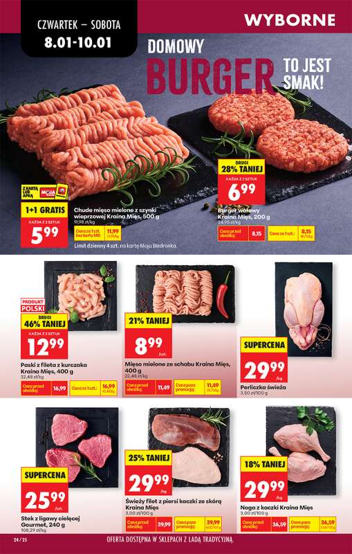 Biedronka - gazetka promocyjna Od czwartku, Z ladą tradycyjną od czwartku 08.01 do środy 14.01 - strona 30