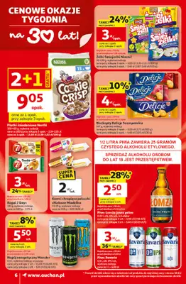 Auchan - gazetka promocyjna Gazetka 30 Lat Supermarket Auchan od czwartku 08.01 do środy 14.01 - strona 6