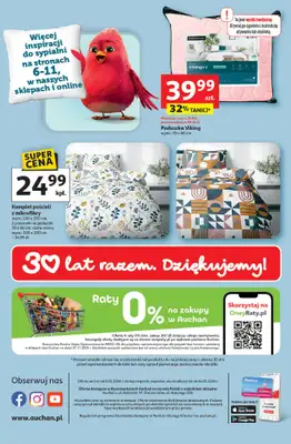 Auchan - gazetka promocyjna Gazetka 30 Lat Hipermarket Auchan od czwartku 08.01 do środy 14.01 - strona 45