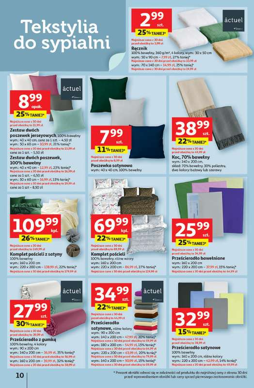 Auchan - gazetka promocyjna Gazetka 30 Lat Hipermarket Auchan od czwartku 08.01 do środy 14.01 - strona 10