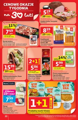 Auchan - gazetka promocyjna Gazetka 30 Lat Hipermarket Auchan od czwartku 08.01 do środy 14.01 - strona 22