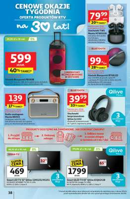 Auchan - gazetka promocyjna Gazetka 30 Lat Hipermarket Auchan od czwartku 08.01 do środy 14.01 - strona 38